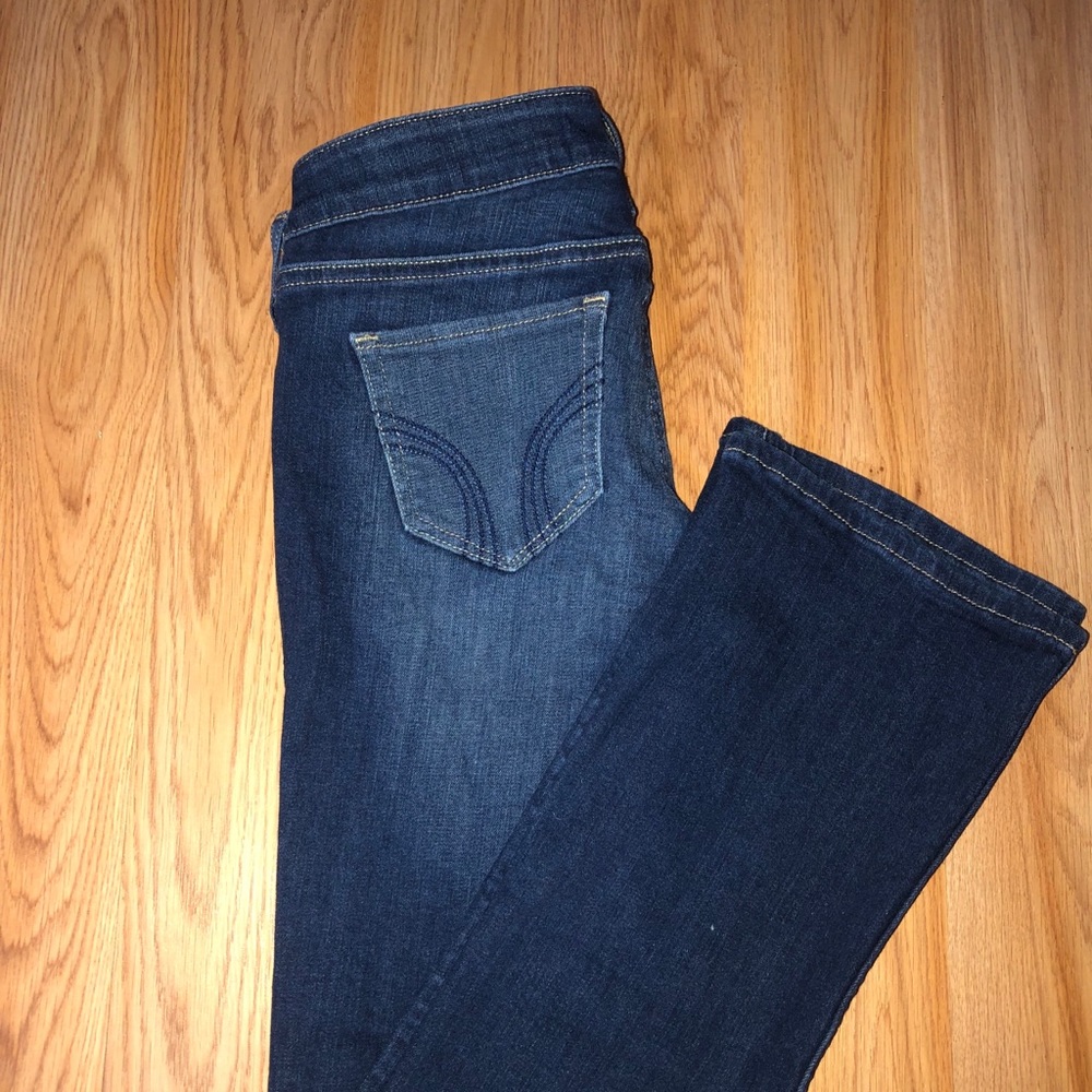 Size 26 Hollister Distressed Bootcut Jeans